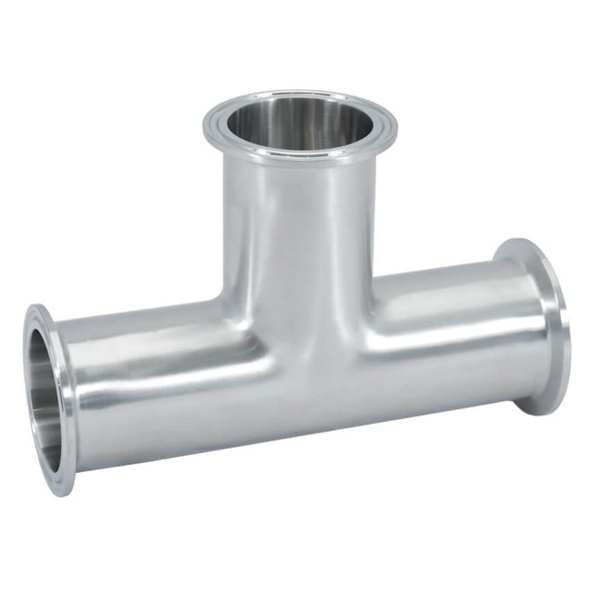 Tee Acero Inoxidable Sanitario Clamp